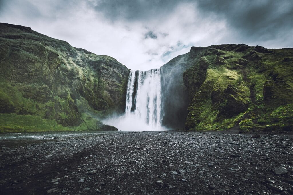 Cascades de Seljalandsfoss et Skógafoss en Islande