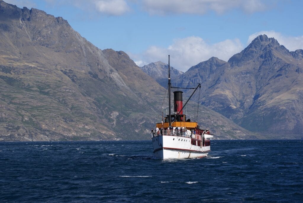 Croisière sur le lac Wakatipu, Nouvelle-Zélande