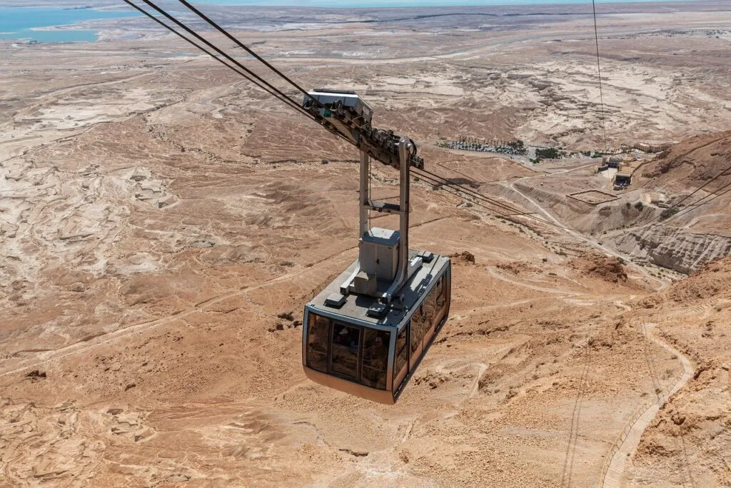 Visite de la forteresse de Massada, Israël